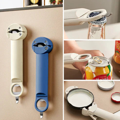 Adjustable Easy Fast Bottle Opener - Universal Stainless Steel Opener