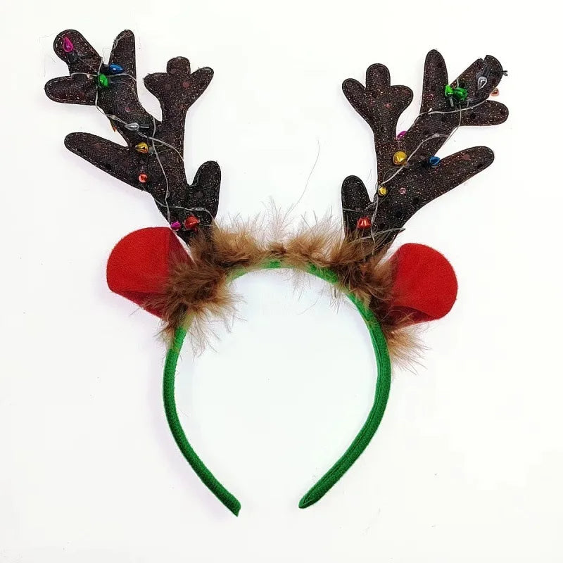 Cute Christmas Hair Band – Festive Novelty Headband for Women, Girls & Holiday Party Accessories