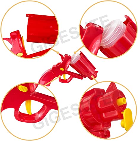 Condiment Dispenser Gun – Ketchup, Mustard & Sauce Squeeze Bottle for Kitchen & BBQ