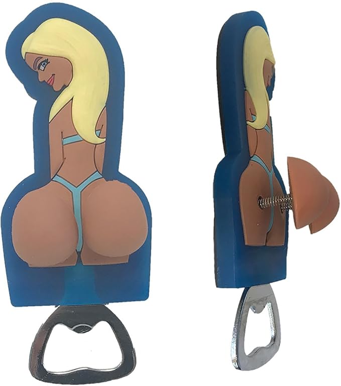 Bobble Babe Bottle Opener – Funny Novelty Bar Tool & Gag Gift for Adults
