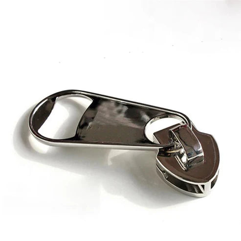 Magnetic Zipper Bottle Opener - Cool Novelty Beer Bottle Cap Remover