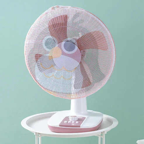 Anti-Pinch Fan Safety Cover - Child & Pet Safety Net for Fans