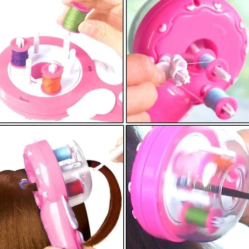 DIY Automatic Hair Braider Kit - Create Beautiful Hair Braids in 5 Minutes at Home, No Salon Needed!