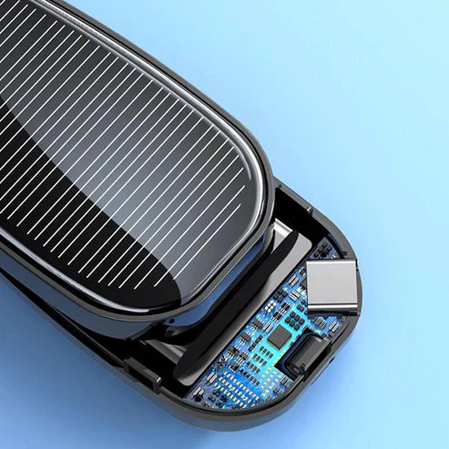 Mini Solar Keychain Power Bank - Portable Emergency Phone Charger