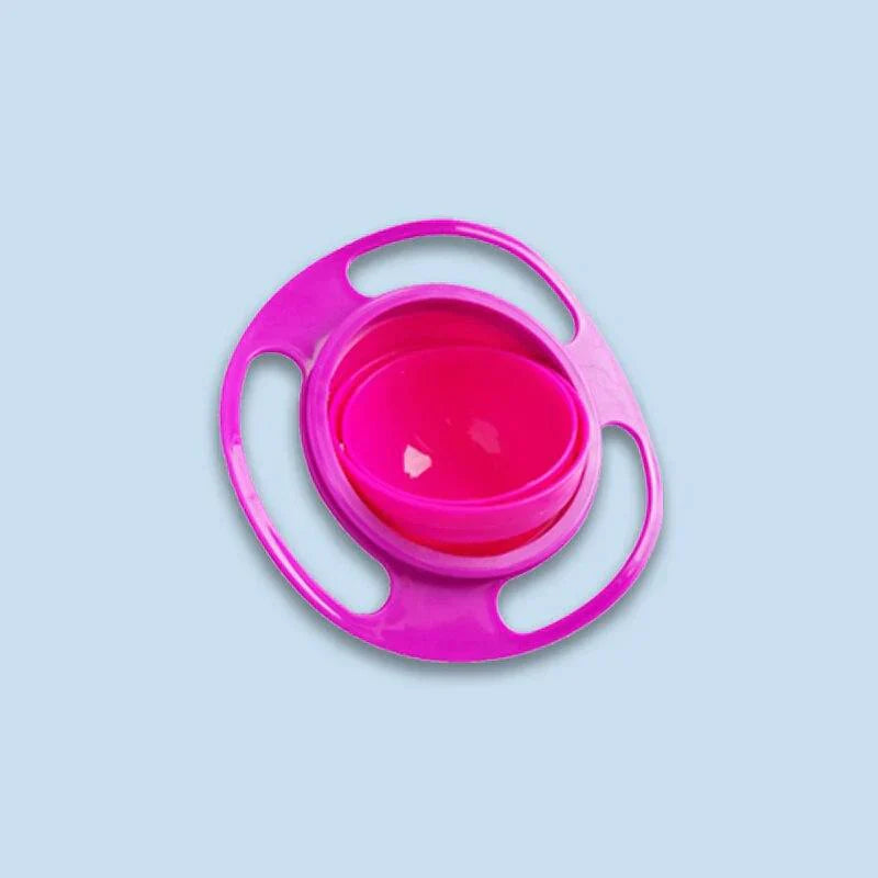 Children's Anti-Spill Gyro Bowl - 360° Gyroscopic Saturn Design Kids Bowl, FDA Approved BPA Free in 3 Colors