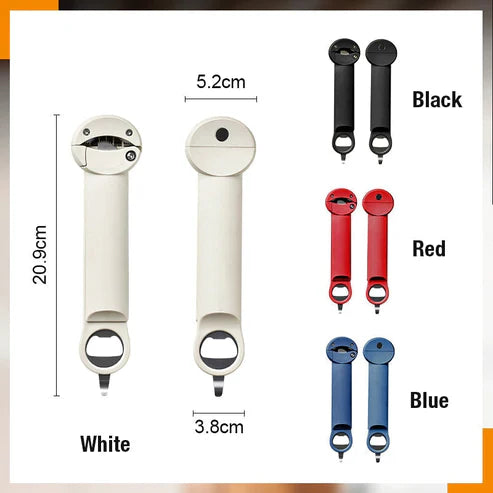 Adjustable Easy Fast Bottle Opener - Universal Stainless Steel Opener