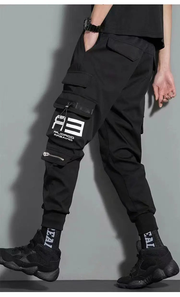 Multi-Pocket Cargo Pants – Streetwear Utility Trousers for Men & Women