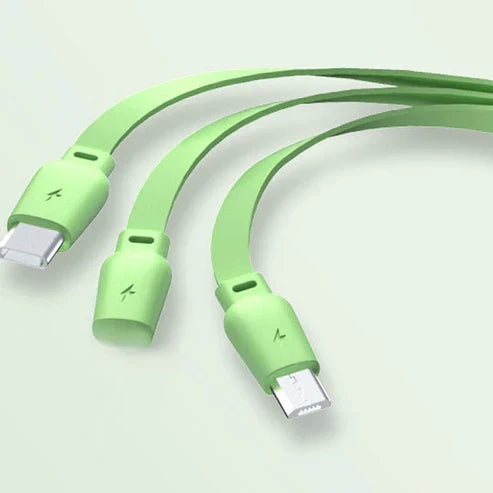 3-in-1 Retractable Universal Phone Charging Cable - Multi-Device Charger