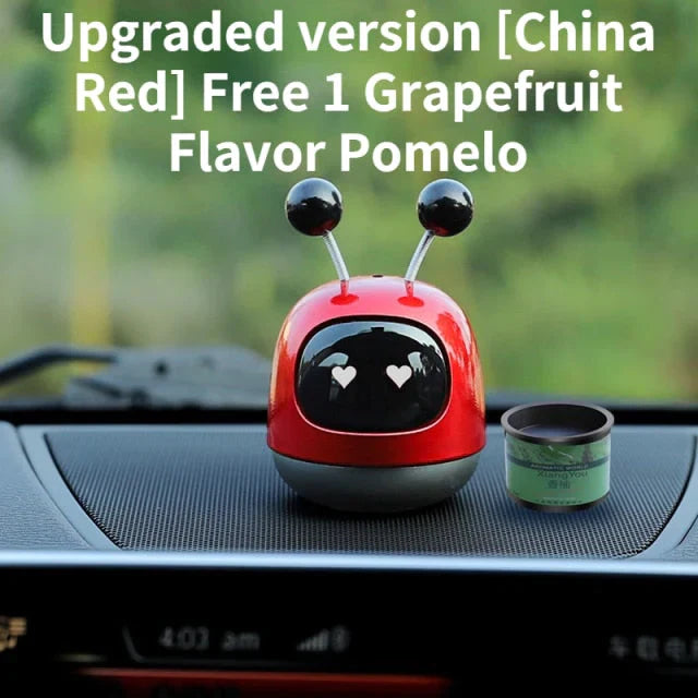 Robot Bug Car Dashboard Air Freshener - Cute Novelty Car Fragrance Diffuser