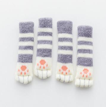 Kitty Paw Chair Socks – Cute Floor Protectors for Chair & Table Legs