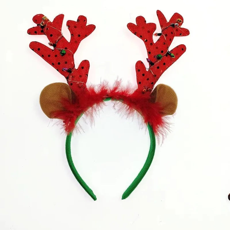 Cute Christmas Hair Band – Festive Novelty Headband for Women, Girls & Holiday Party Accessories