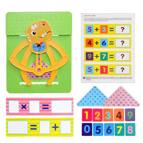 Monkey Balance Math Counting Educational Toy - Fun Math Game for Kids Ages 3+ for Home, School & Nursery