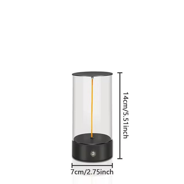 Cordless Portable LED Magnetic Table Lamp – Rechargeable Wireless Desk Light for Home & Office