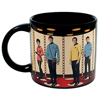 Star Trek Transporter Mug – Heat Activated Color Changing Ceramic Coffee Mug