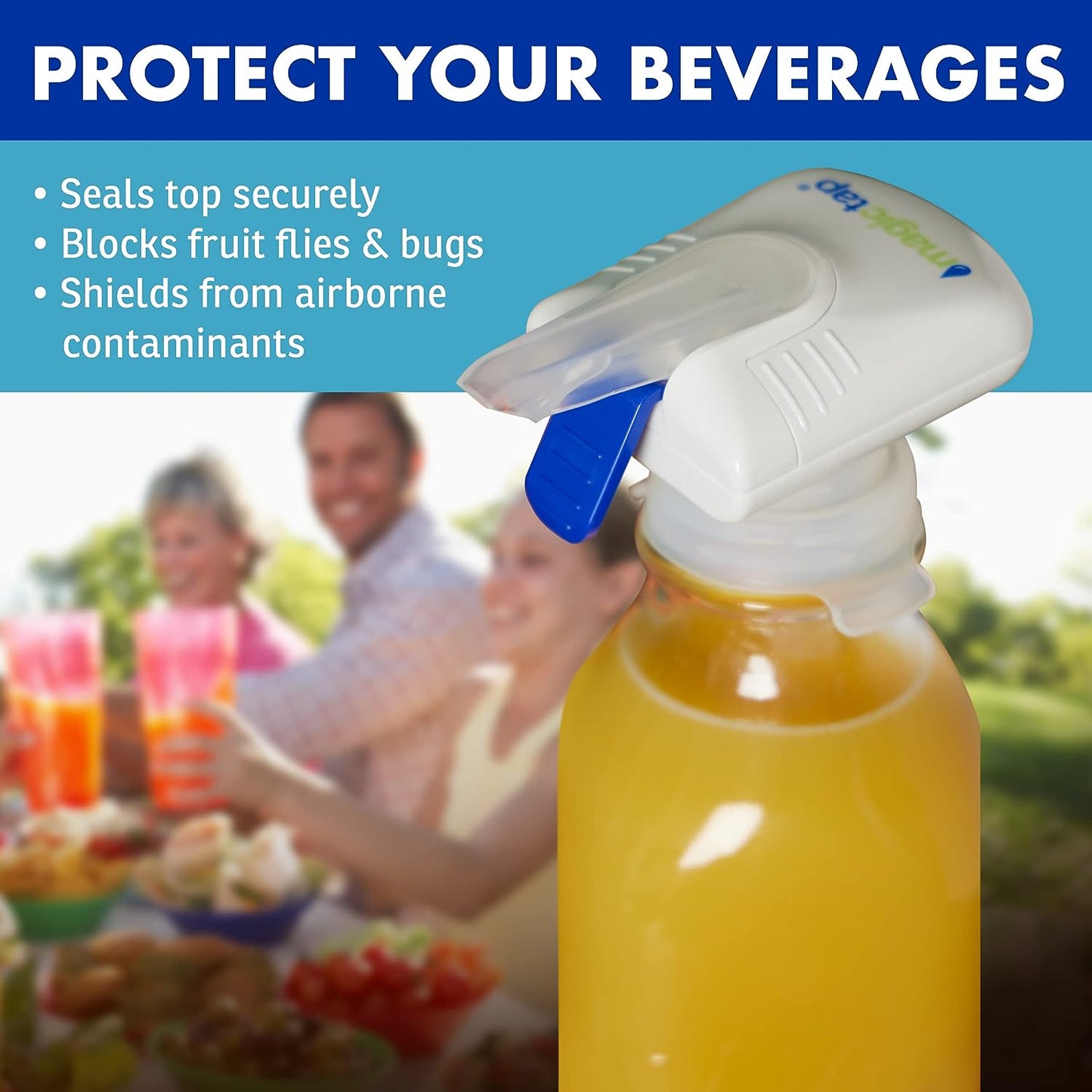 Automatic Drink Dispenser - Hands-Free Electric Magic Tap for Milk, Juice, Beer & Water