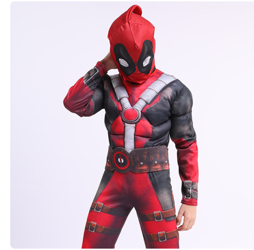 Wolverine Superhero Cosplay Costume for Kids Boys – Halloween & Party Dress-Up Outfit