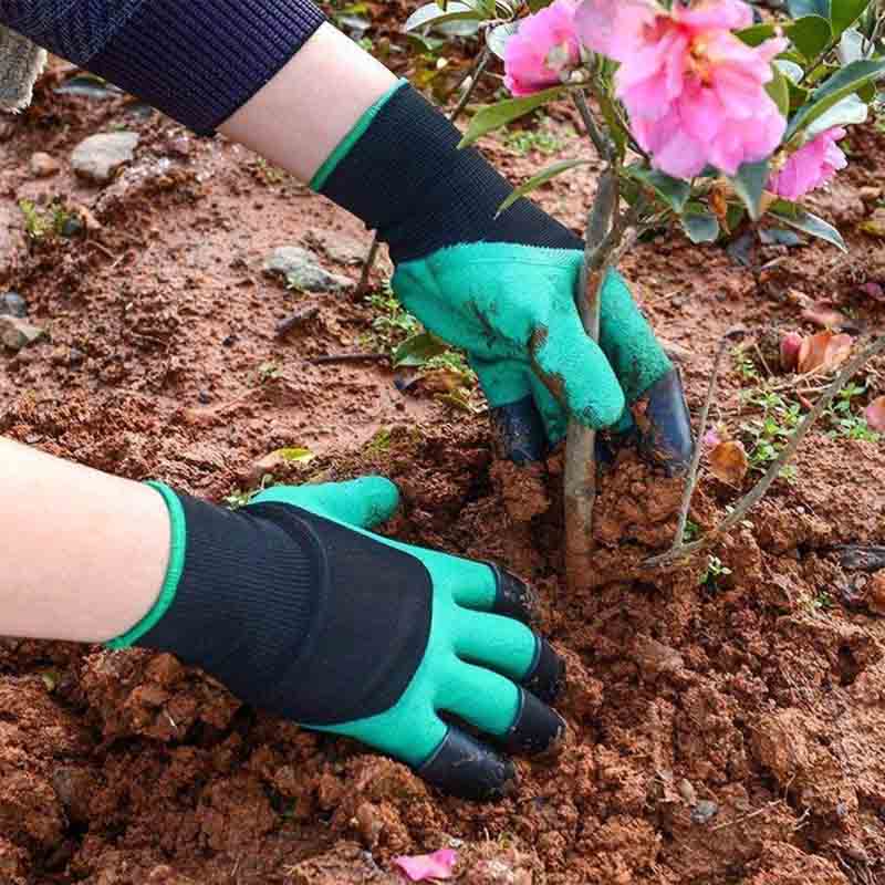 Garden Claw Gloves – Waterproof Digging Gloves with ABS Fingertip Claws