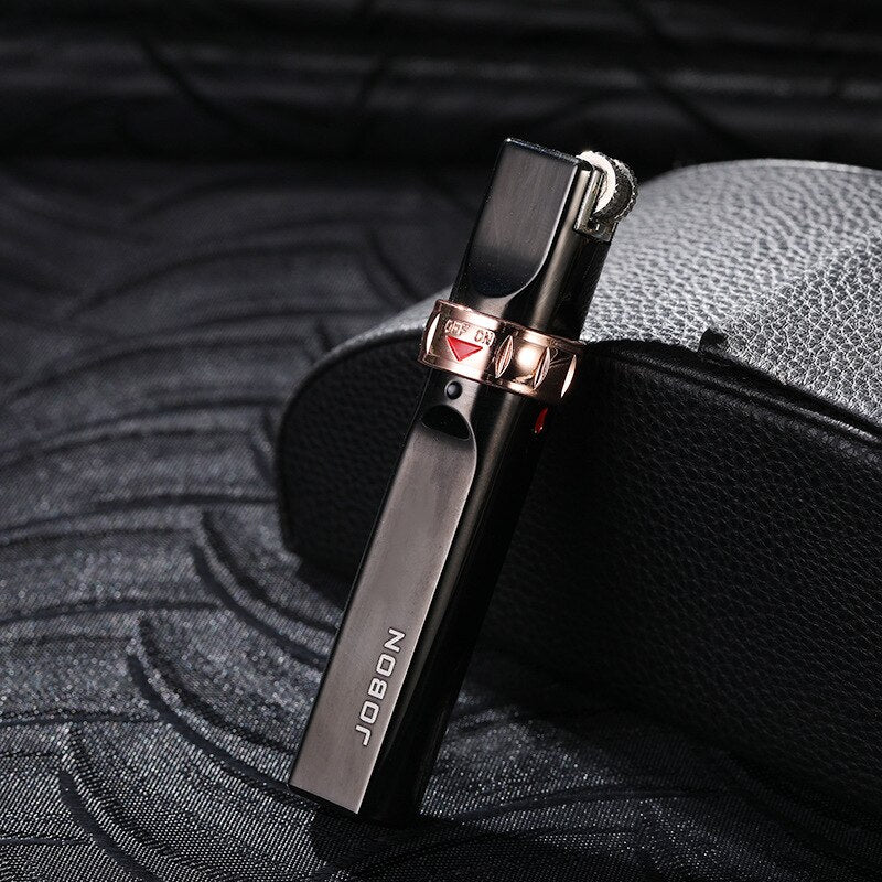 Quick Light Turbo Metal Windproof EDC Torch - Refillable Butane Lighter