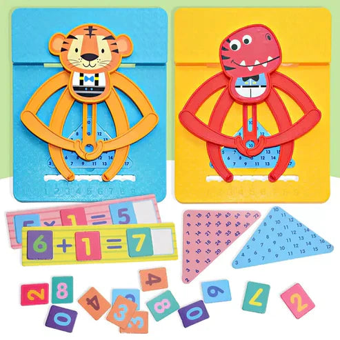 Monkey Balance Math Counting Educational Toy - Fun Math Game for Kids Ages 3+ for Home, School & Nursery