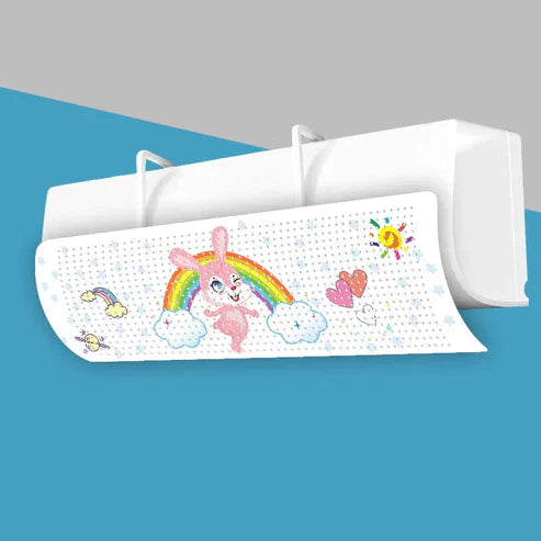 Angle Maker Anti-Direct AC Shield - Air Conditioner Wind Deflector