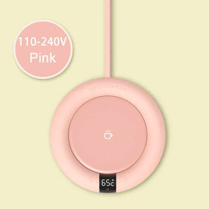 Pastel Dreams Coffee Mug Warmer – Cute Electric Drink Warmer for Desk & Home