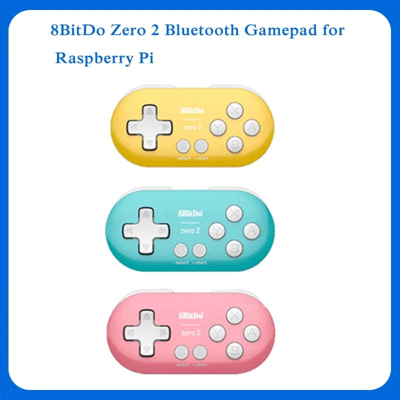 8BitDo Zero 2 Bluetooth Mini Gamepad – Keychain-Sized Controller for Switch, Android, Windows & macOS