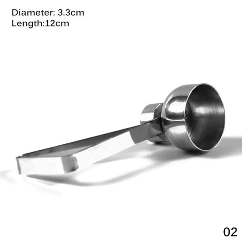 Stainless Steel Egg Shell Opener - Professional Egg Topper & Cracker Tool