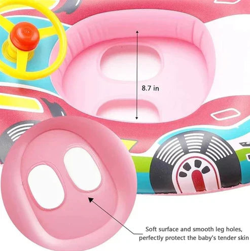 Inflatable Baby Swimming Ring – Kids Pool Float for Summer Water Fun