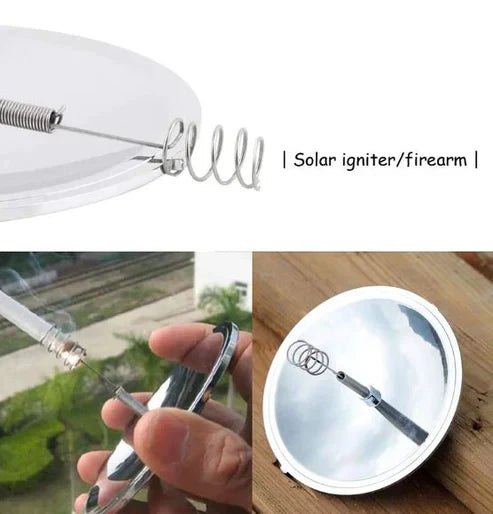 Solar Lighter - Portable Waterproof Fire Starter for Camping & Survival