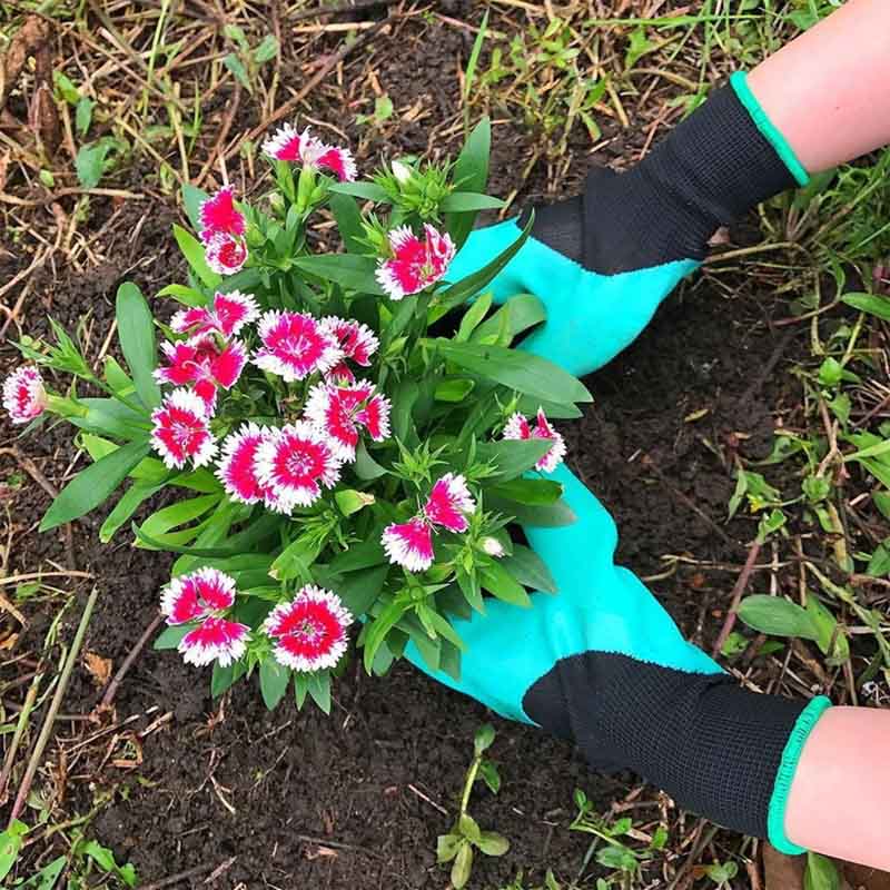Garden Claw Gloves – Waterproof Digging Gloves with ABS Fingertip Claws
