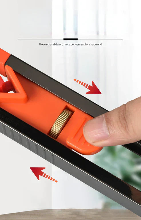 Adjustable Profile Scribing Ruler - Contour Gauge Shape Duplicator Tool