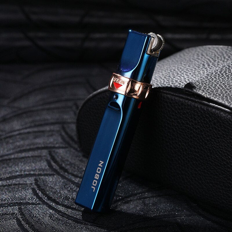Quick Light Turbo Metal Windproof EDC Torch - Refillable Butane Lighter