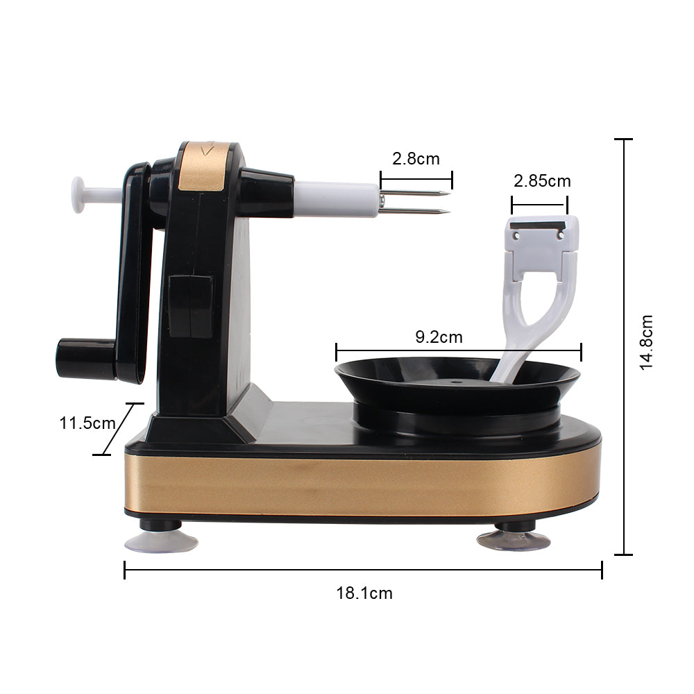 Rotary Fruit & Vegetable Peeler - Automatic Apple Potato Peeling Machine