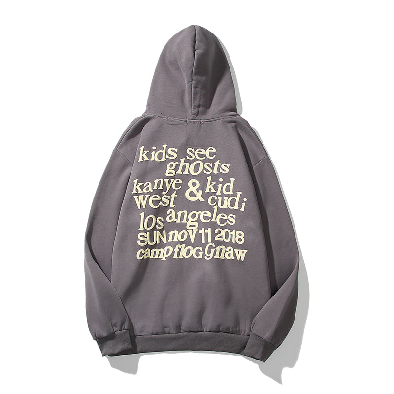 Hip Hop Graphic Pullover Hoodie – Flannel Streetwear Sweatshirt for Men & Women