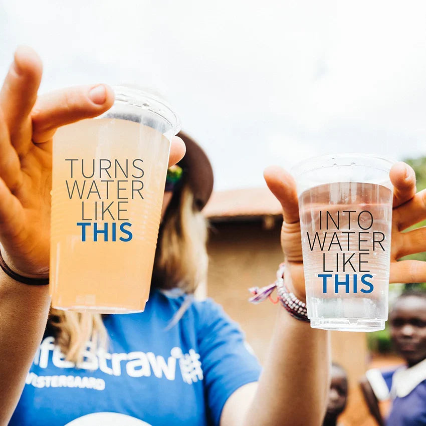 Personal Water Filter Straw – Removes 99.999% Bacteria, Parasites & Microplastics