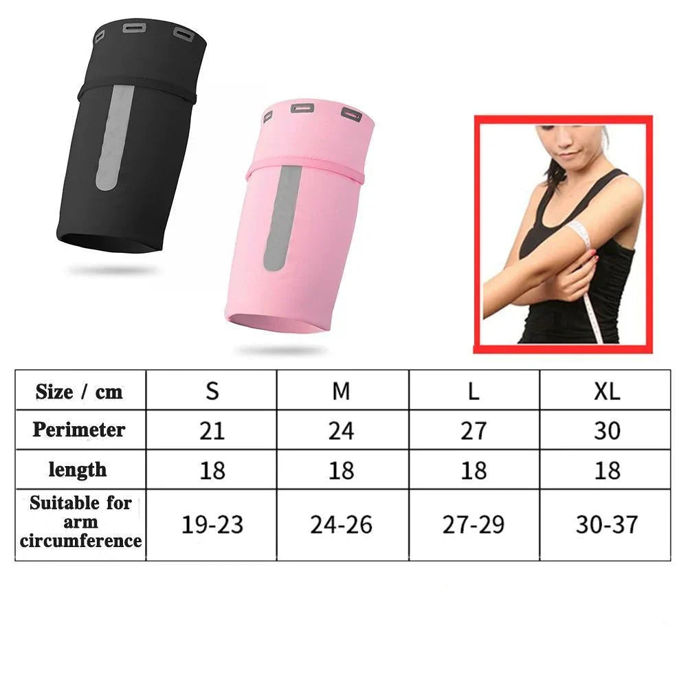 Waterproof Running Arm Phone Holder Case - Adjustable Sports Armband