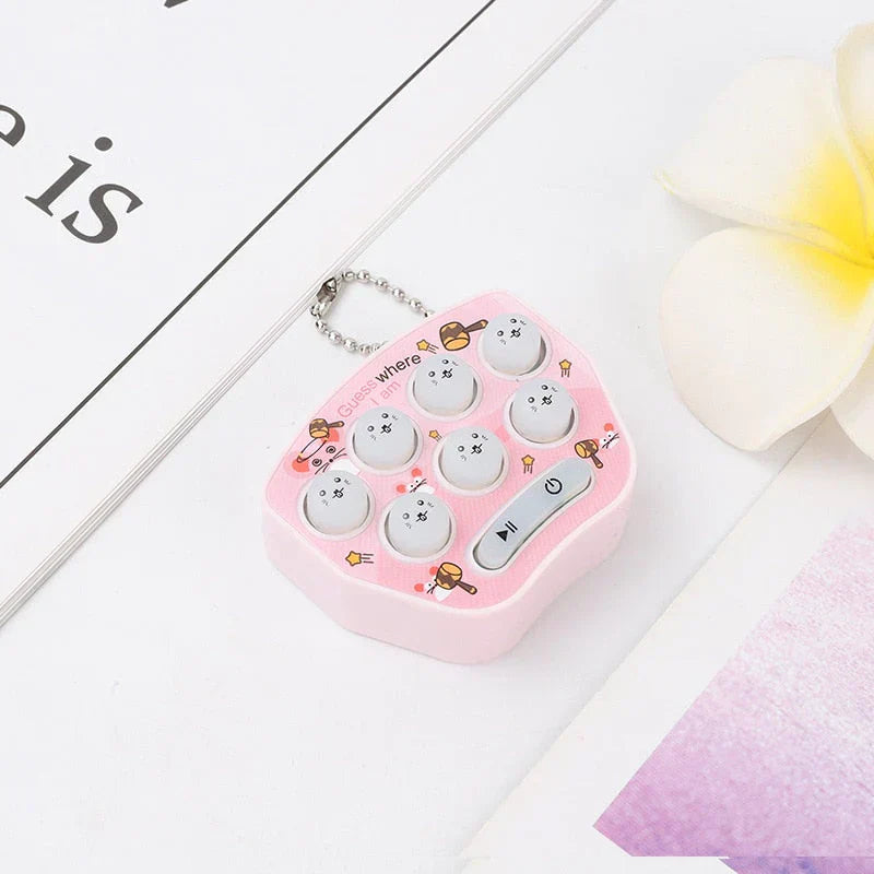 Mini Pocket Whac-a-Mole Keychain Toy – Fun Stress Relief Game for Kids & Adults