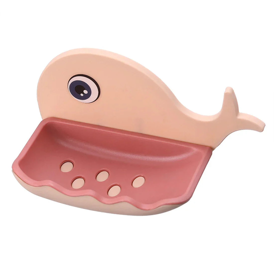 Cute Whale Soap Holder - Adorable Bathroom Soap Dish & Drain Tray