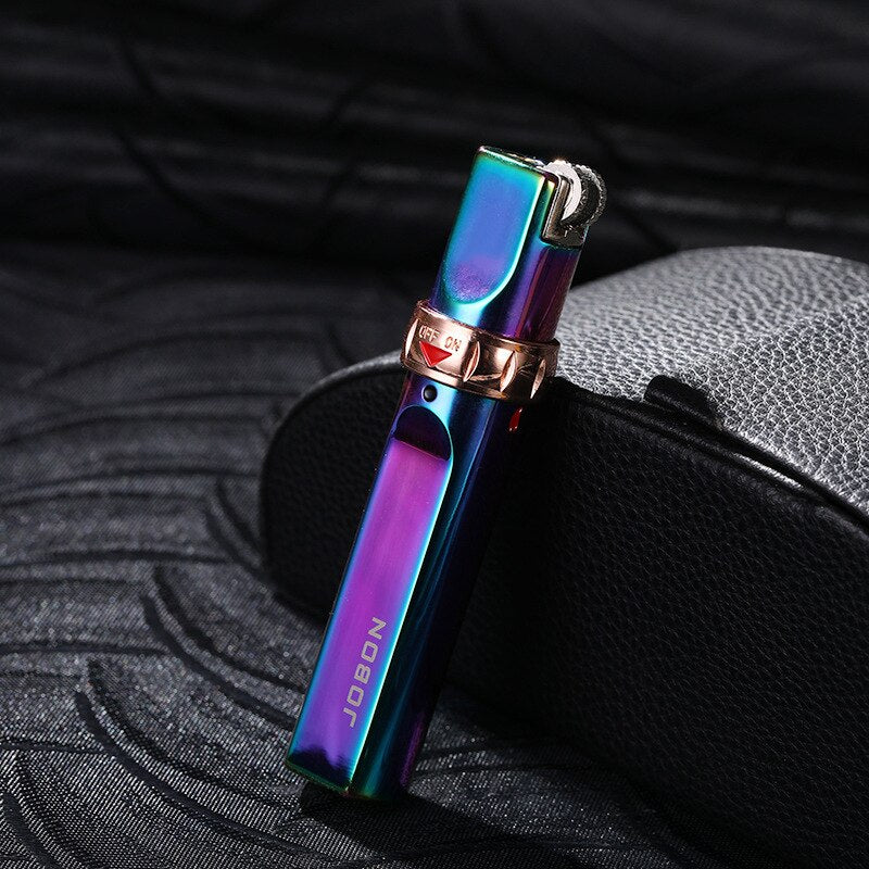 Quick Light Turbo Metal Windproof EDC Torch - Refillable Butane Lighter