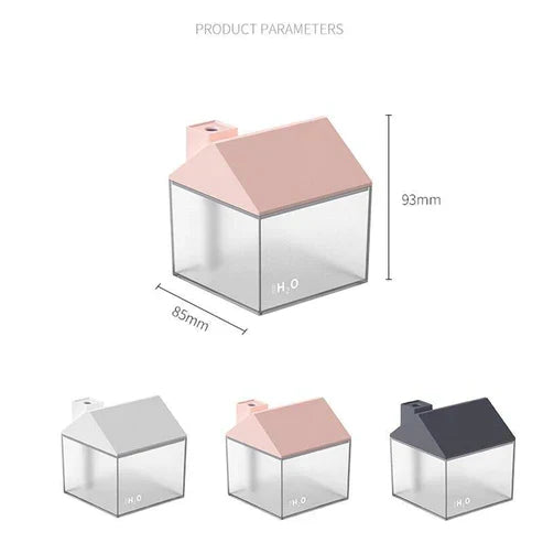 3-in-1 USB Ultrasonic Home Humidifier - Portable Air Purifier