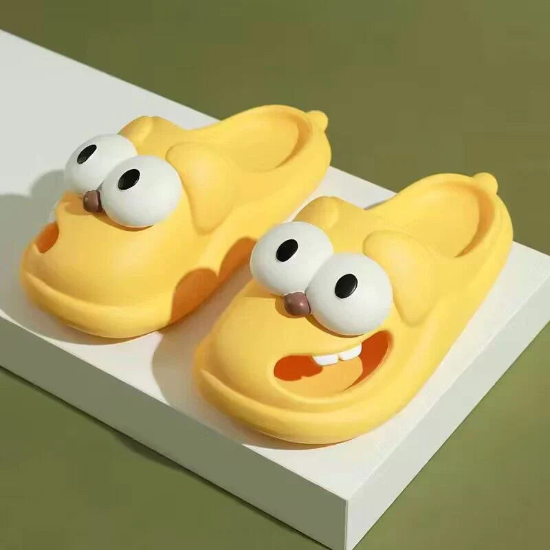 Cute Doggy Non-Slip Comfy Slippers – Adorable Indoor House Shoes for Dog Lovers
