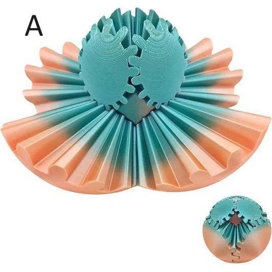 Anti-Anxiety Gear Sphere Stress Relief Toy – Fidget Ball