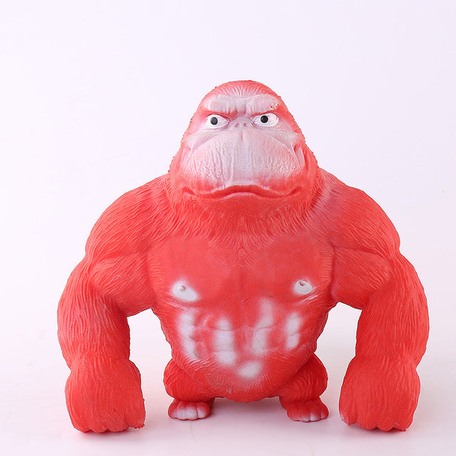 Stretchy Gorilla Figure Toy – Funny Anime Monkey Sculpture & Stress Relief