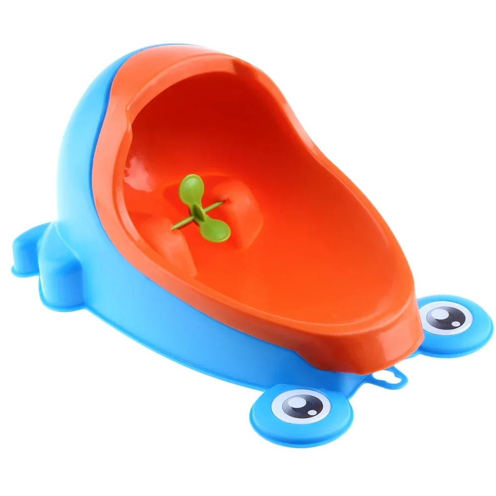 Frog Shape Wall-Mounted Urinal Potty for Baby Boys – Toddler Toilet Training Stand