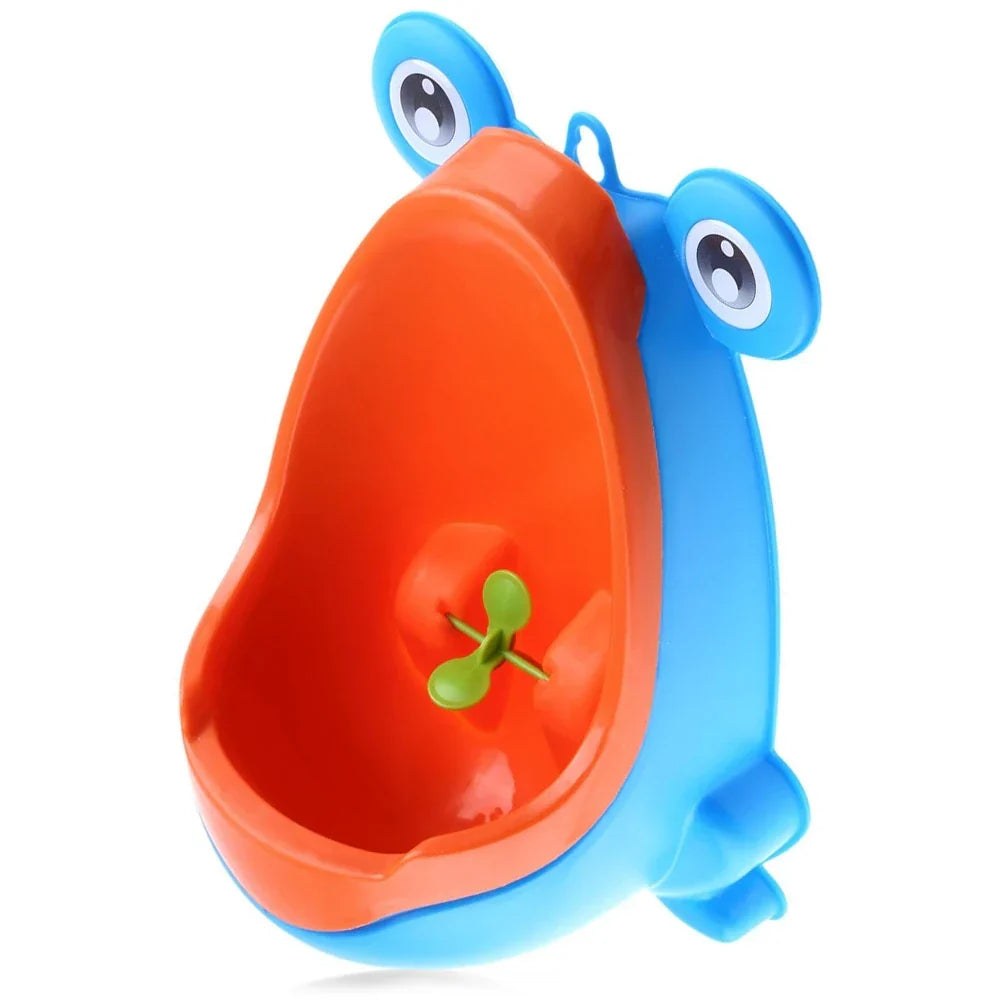 Frog Shape Wall-Mounted Urinal Potty for Baby Boys – Toddler Toilet Training Stand