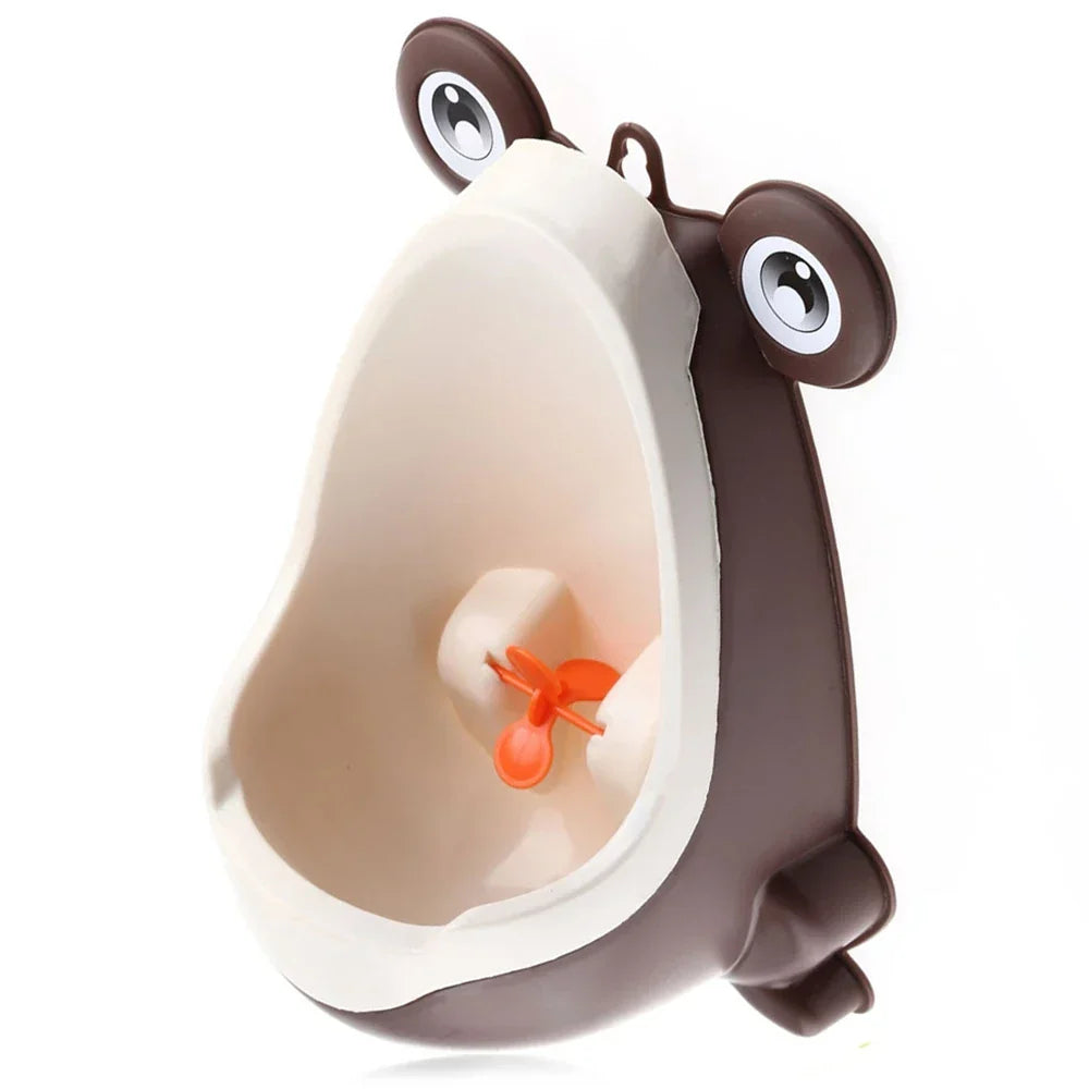 Frog Shape Wall-Mounted Urinal Potty for Baby Boys – Toddler Toilet Training Stand