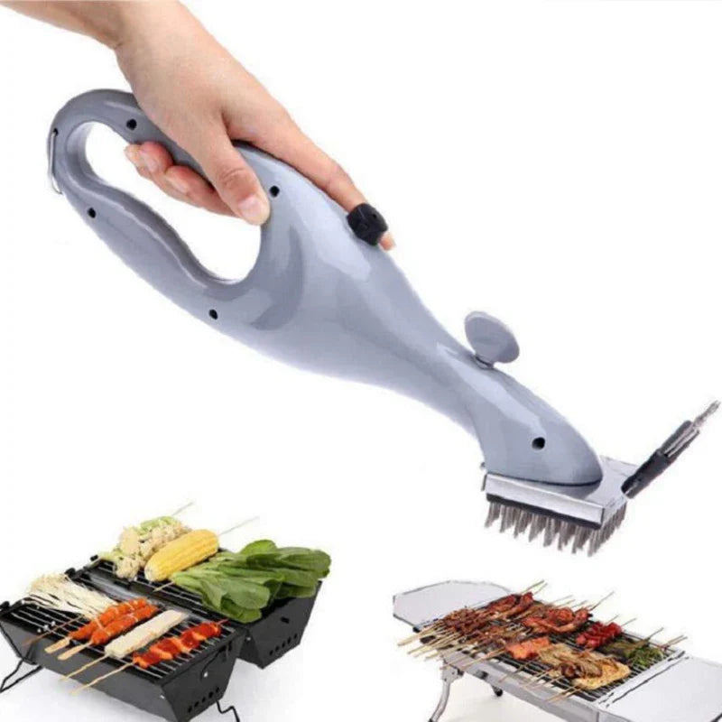 Portable Barbecue Grill Cleaning Brush – Heavy-Duty BBQ Scrubber Tool