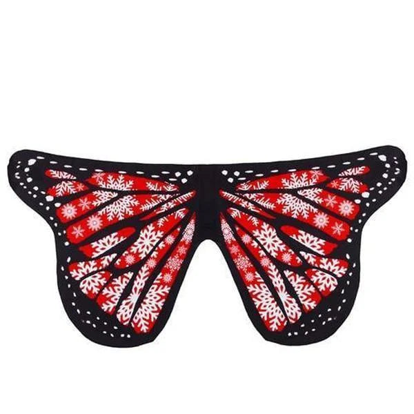 Butterfly Wings Scarf – Silky Shawl Cape in 7 Designs | Costume & Fashion Accessory