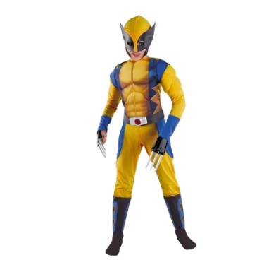 Wolverine Superhero Cosplay Costume for Kids Boys – Halloween & Party Dress-Up Outfit