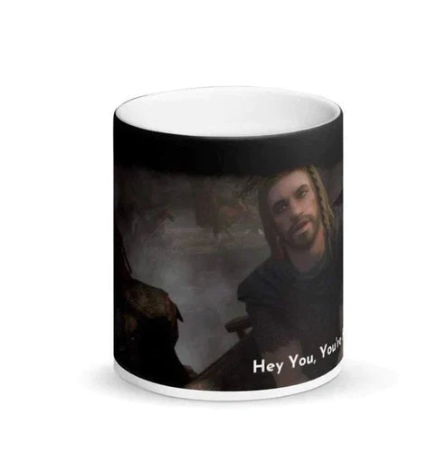 Heat Changing Magic Mug – "You're Finally Awake" Skyrim Fan Gift